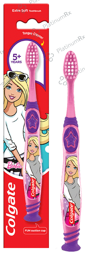 Colgate Kids Extra Soft Barbie Toothbrush 1 Toothbrush