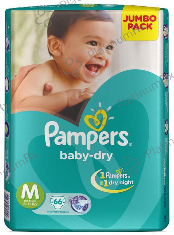 Pampers Baby-Dry Disposable Diaper Medium