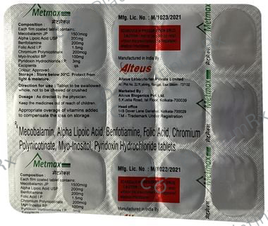 Metmax Tablet 15 Tablet