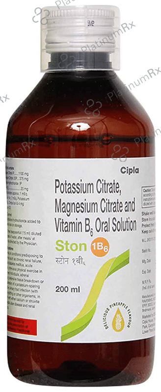 Ston 1B6 Oral Solution Delicious Pineapple 200 Oral Solution