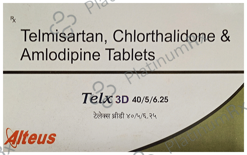 Telx 3D 40/5/6.25 Tablet