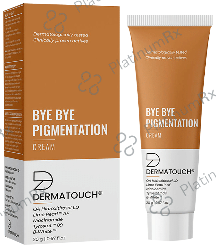 Dermatouch Bye Bye Pigmentation Cream with Niacinamide 20 gm