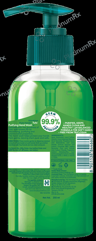 Himalaya Personal Care Tulsi Purifying Pure Hands Hand Wash -