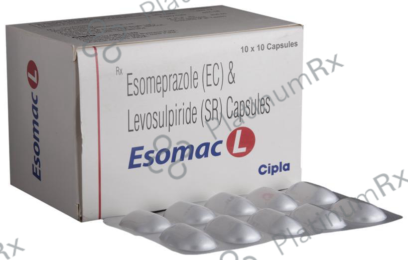 Esomac L 40/75mg Capsule SR 10s