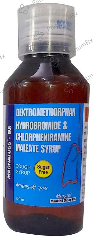 Magnatuss DX 4/10mg Syrup 100ml