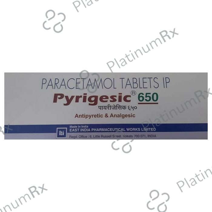 Pyrigesic 650mg Tablet 10s