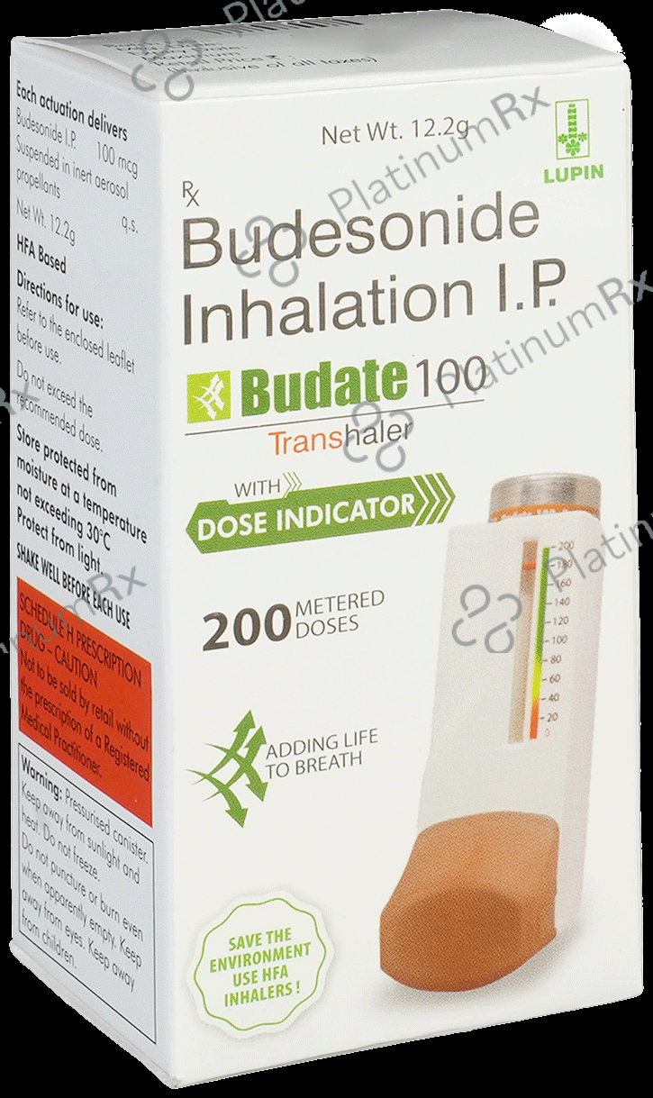 Budate 100mcg Transhaler 200MDI