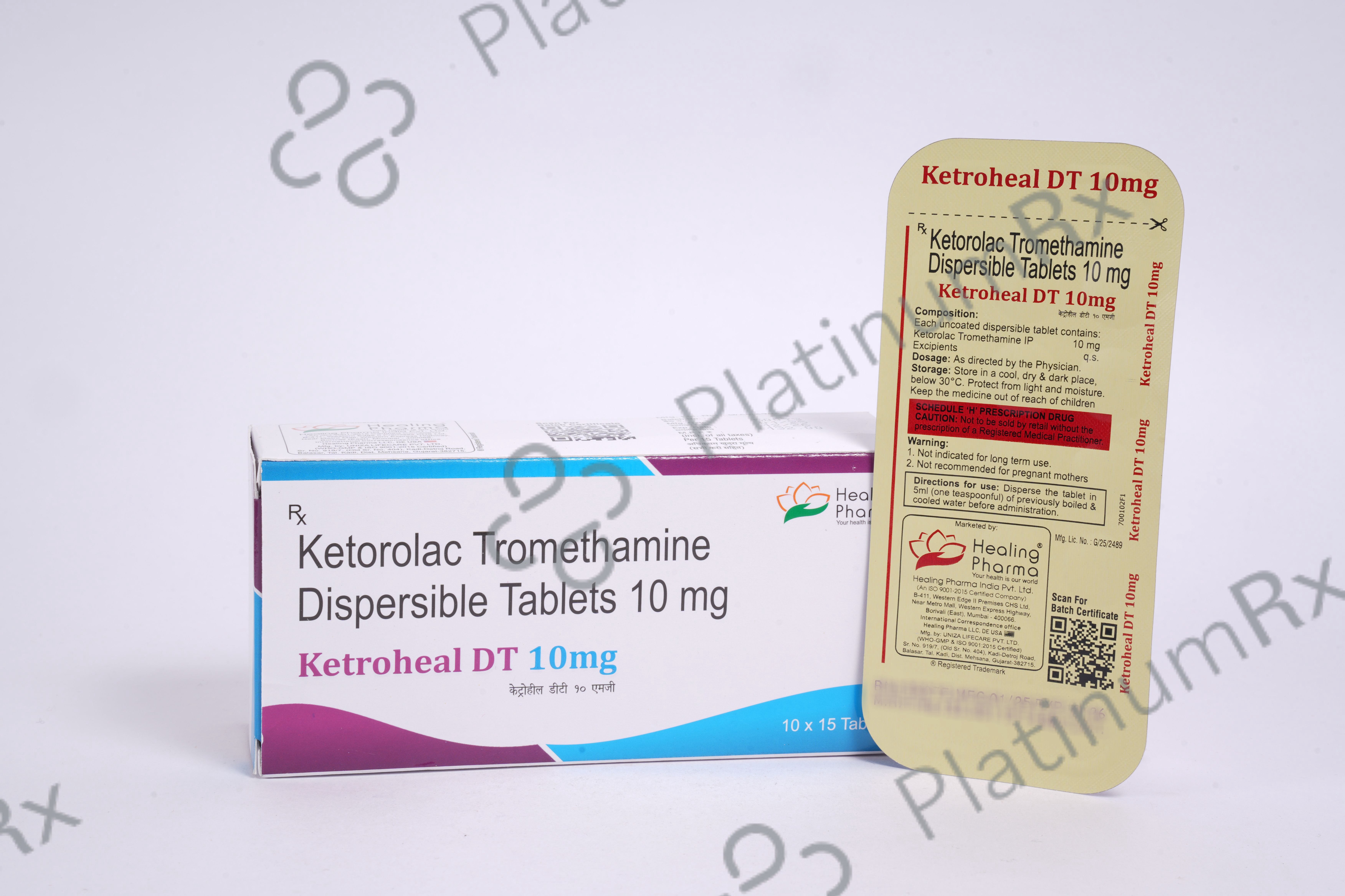 Ketroheal DT 10mg Tablet 15s