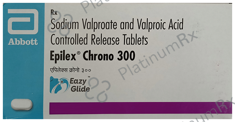 Epilex Chrono 300 Eazy Glide Tablet CR 15s