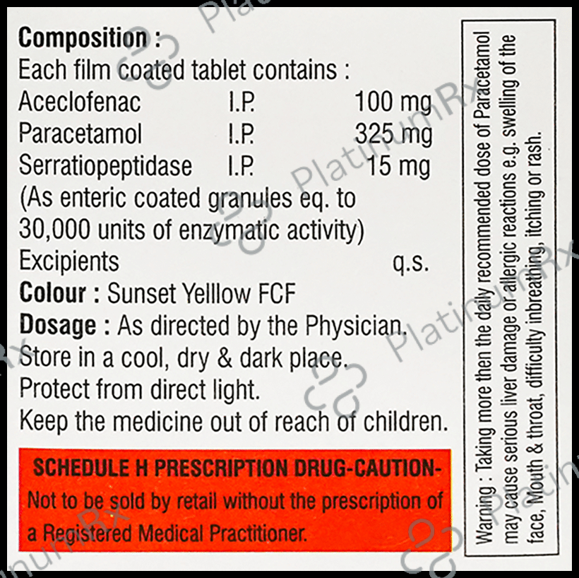 Tonac-SP Tablet