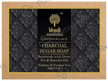 Khadi Essentials Charcoal Sugar Soap