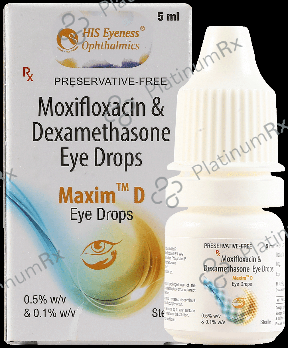 Maxim D Eye Drop 5ml