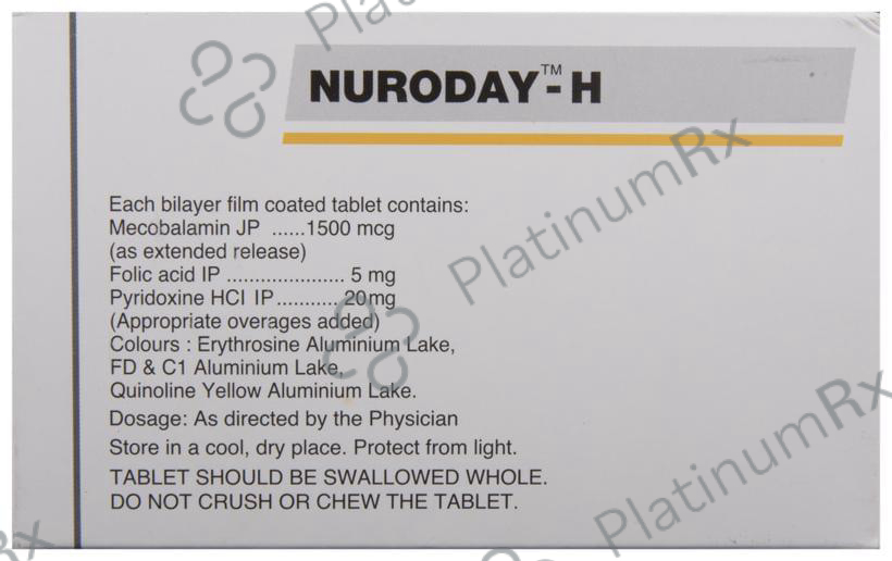 Nuroday H Tablet 10s