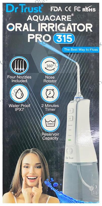 Dr Trust USA Pro 315 Aquacare Oral Irrigator White