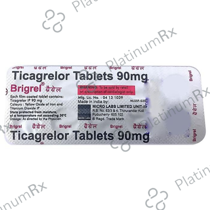 Brigrel 90mg Tablet 10s