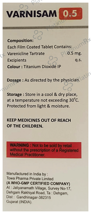 Varnisam 0.5 Tablet