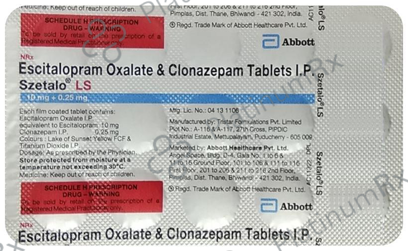 Szetalo LS Tablet 15 Tablet