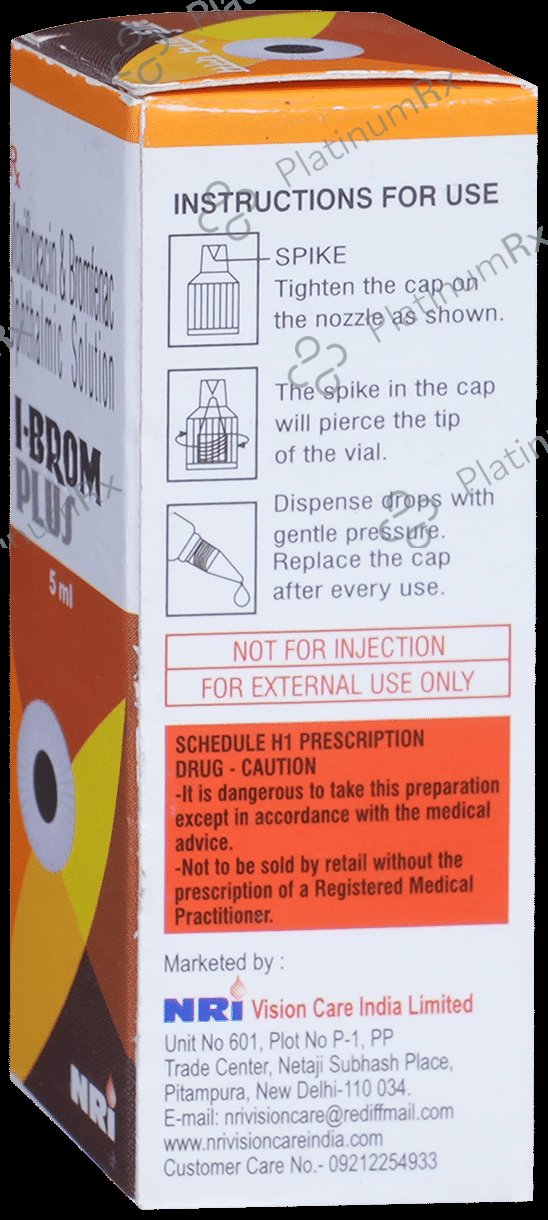 I-Brom Plus Ophthalmic Solution