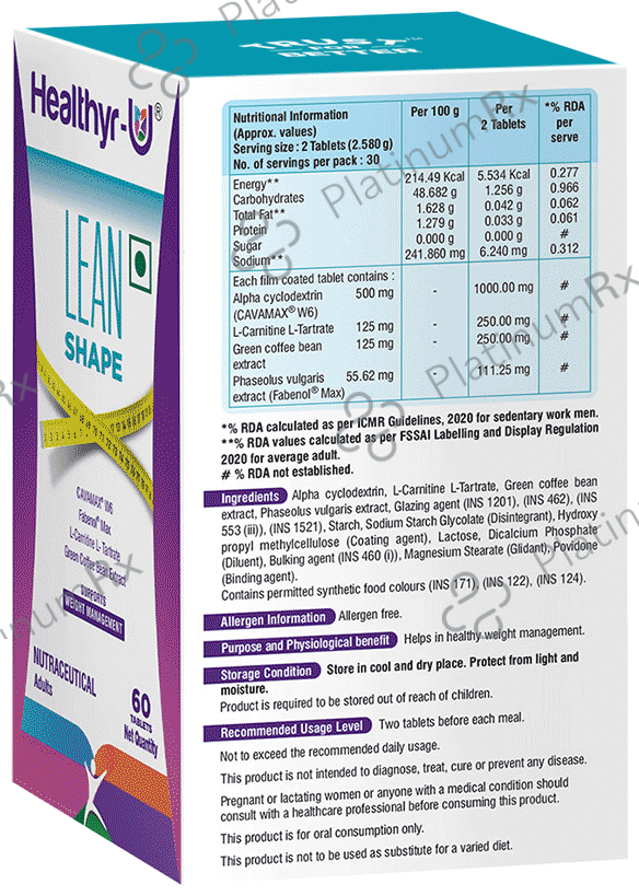 Healthyr-U Lean Shape Tablet
