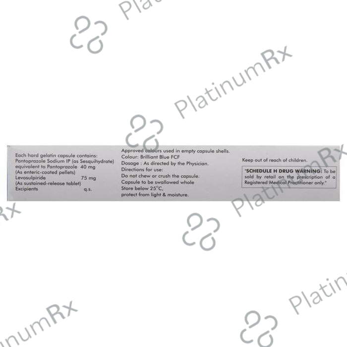 Pantocar L 75/40mg Capsule SR 10s