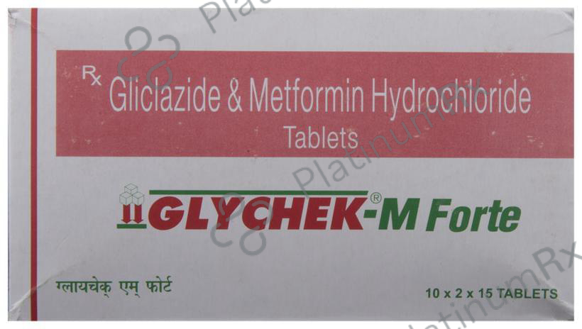 Glychek M Forte 80/500mg Tablet 15s