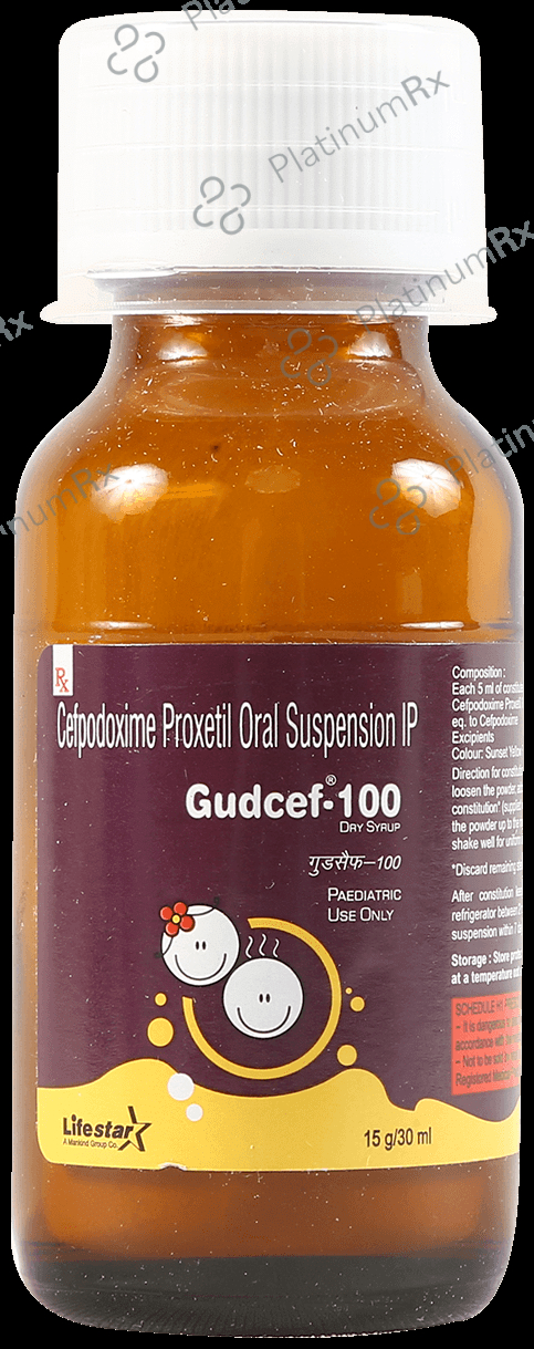 Gudcef 100mg Syrup 30ml