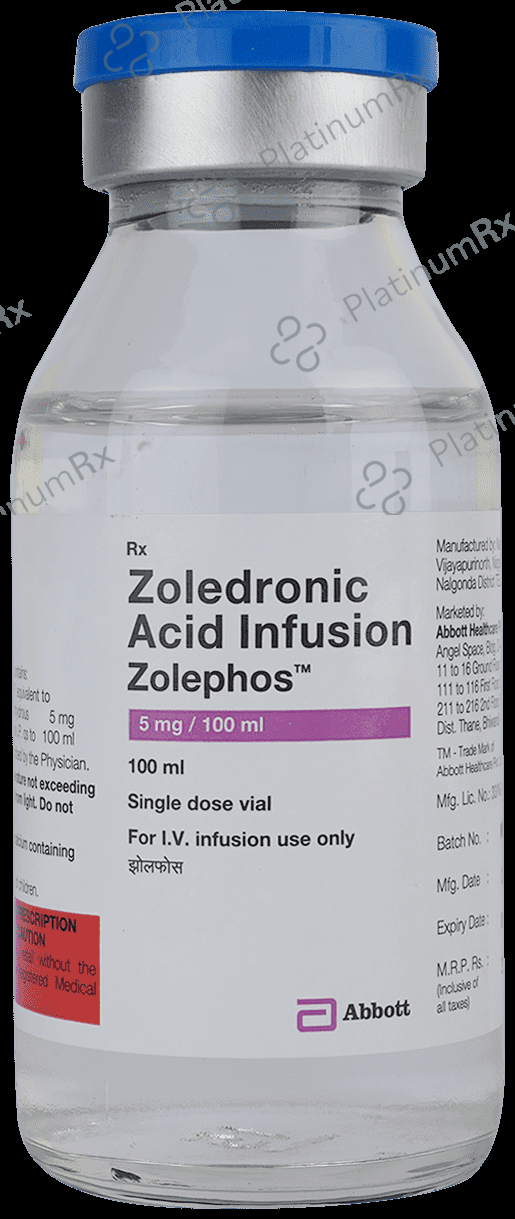 Zolephos 5mg Infusion 100ml