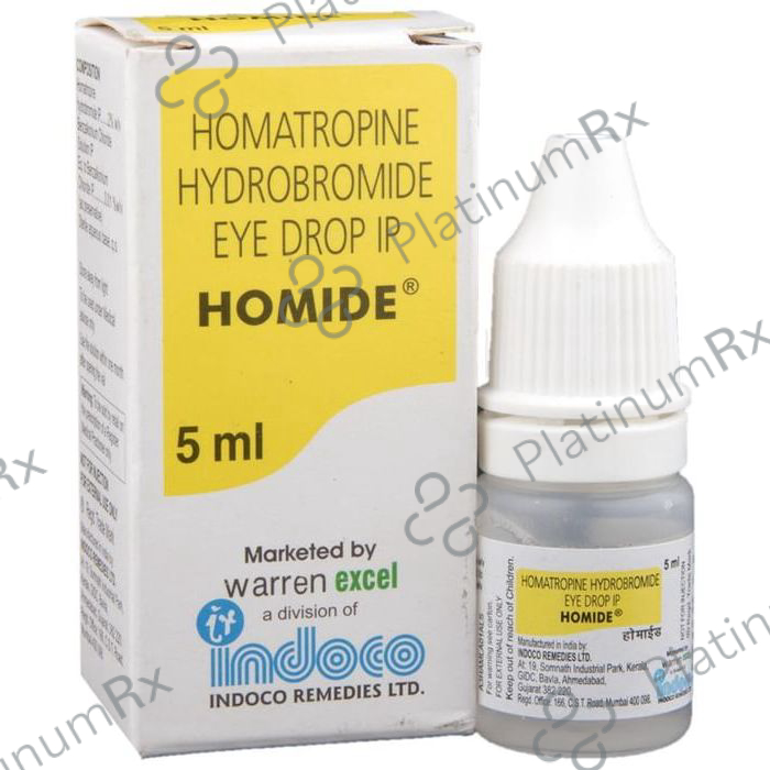 Homide 2% Eye Drop 5ml