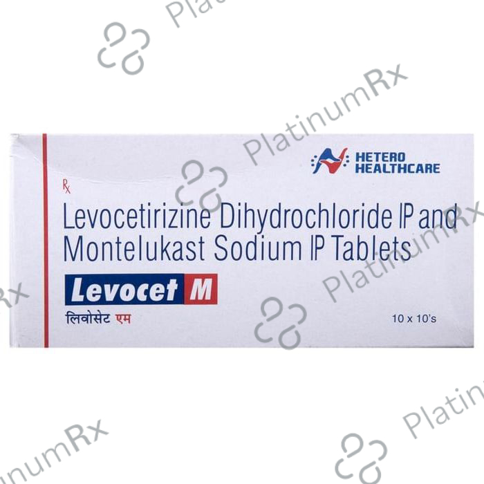 Levocet M 5/10mg Tablet 10s