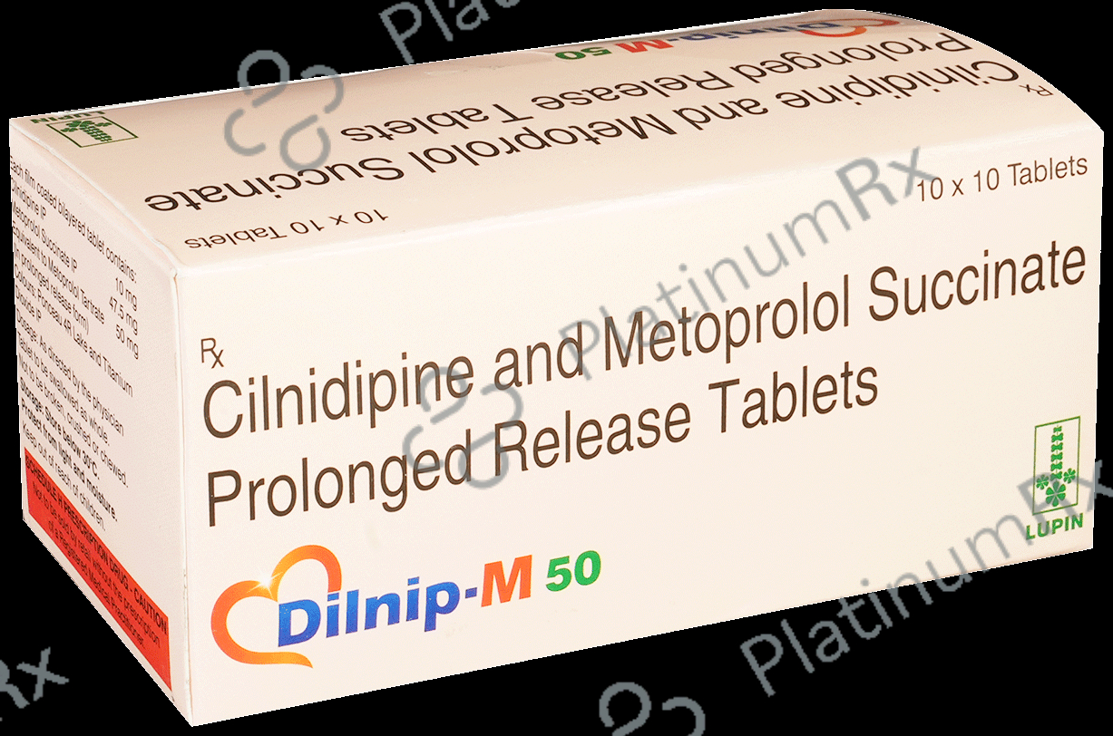 Dilnip M 10/50mg Tablet 10s