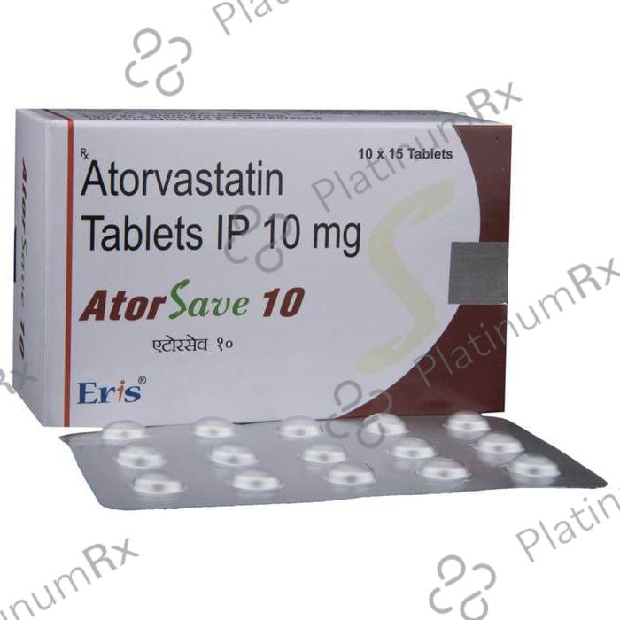 Atorsave 10mg Tablet 15s