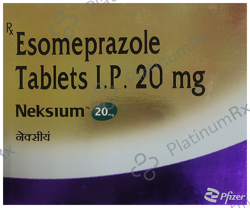 Neksium 20mg Tablet 15s