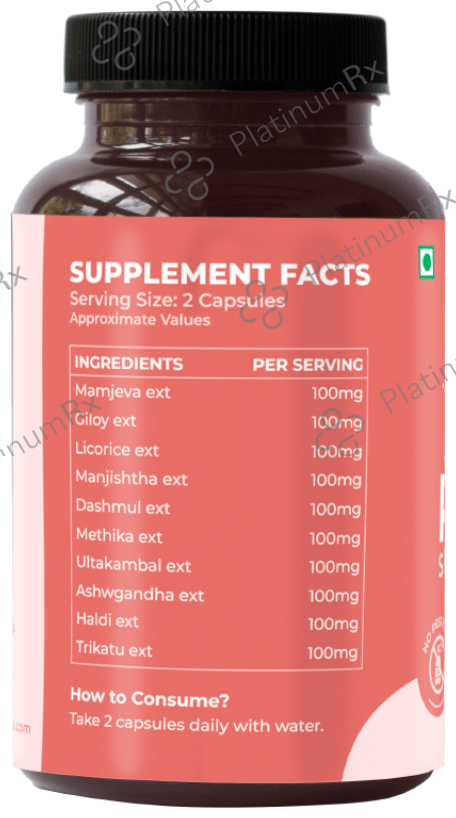 Saptamveda Plant Based Pcos Capsule