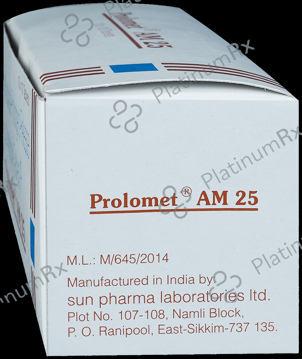 Prolomet AM 5/25mg Tablet PR 10s
