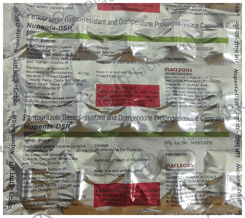 Nupenta DSR 30/40mg Capsule 15s