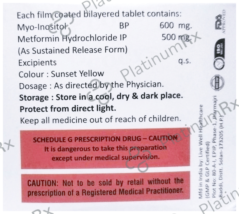 Pcocyst-M Tablet SR