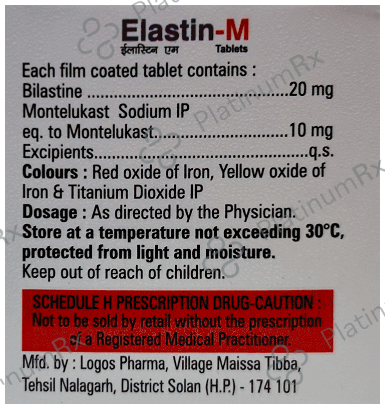 Elastin-M Tablet