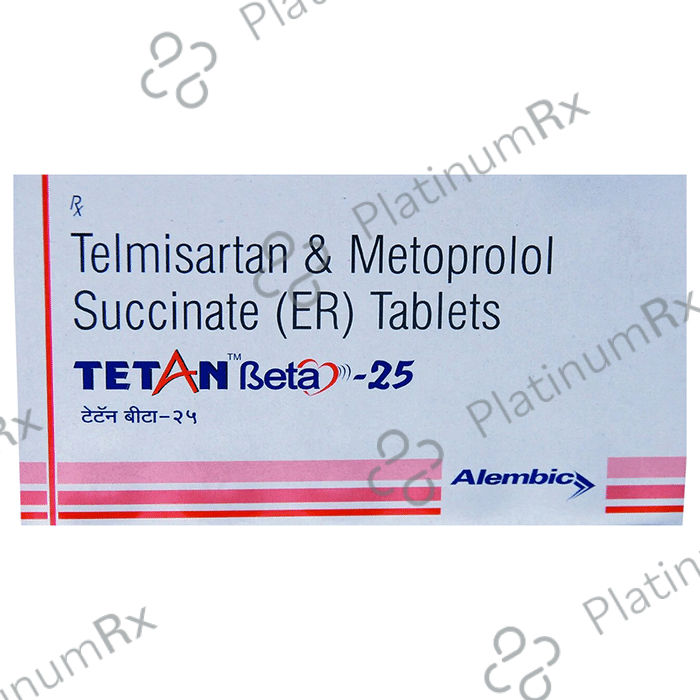 Tetan Beta 25mg Tablet ER 15s