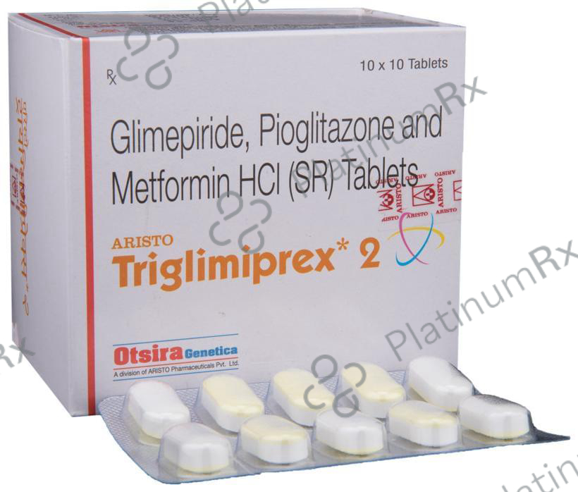 Triglimiprex Tablet SR 10s