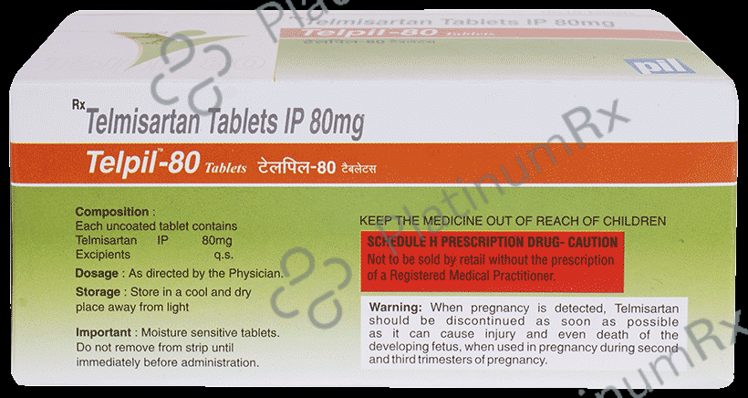 Telpil 80mg Tablet