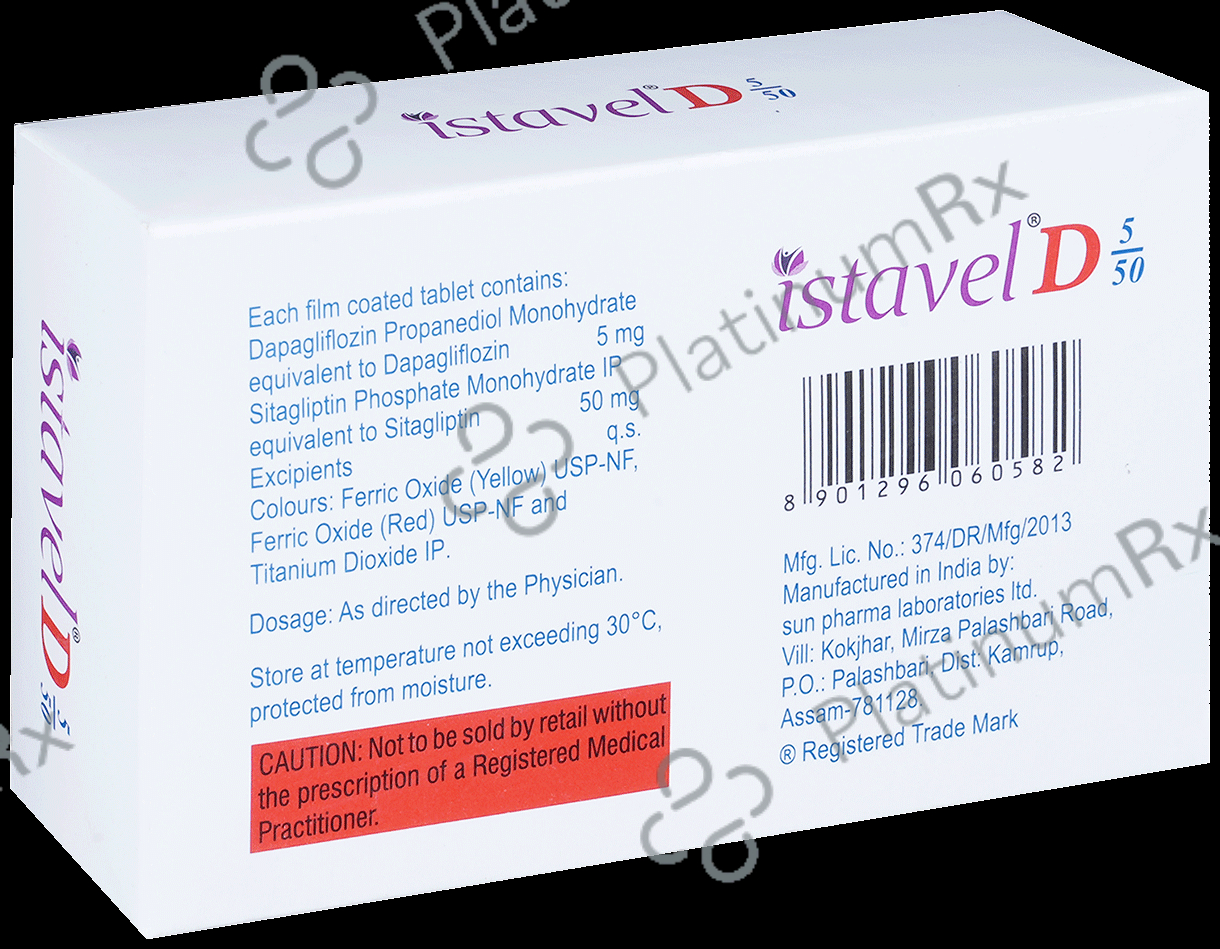 Istavel D 5/50mg Tablet 15s