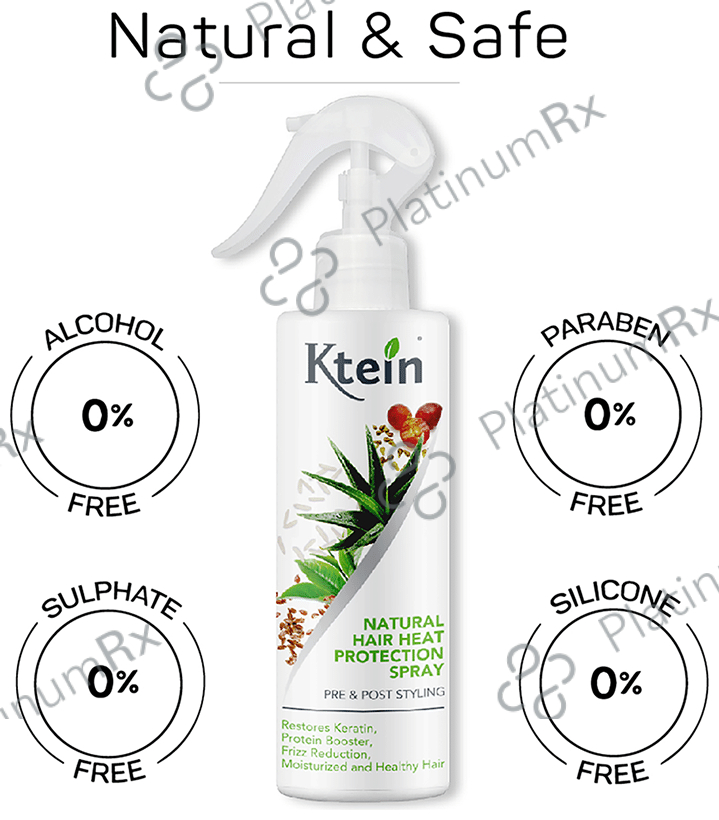 Ktein Natural Hair Heat Protection Spray