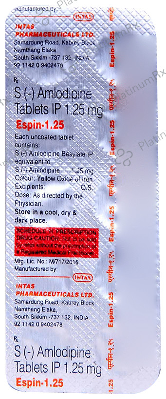 Espin 1.25mg Tablet