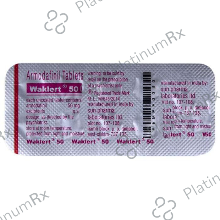 Waklert 50 Tablet