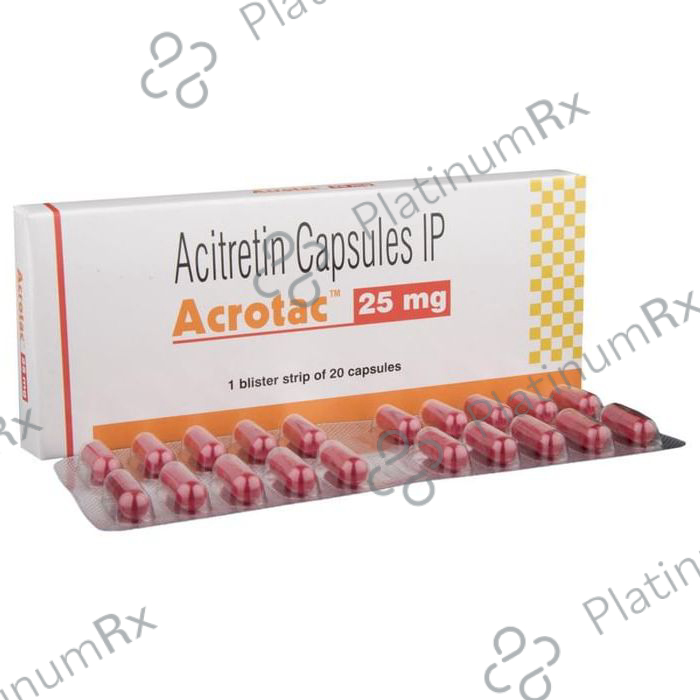 Acrotac 25mg Capsule 20s