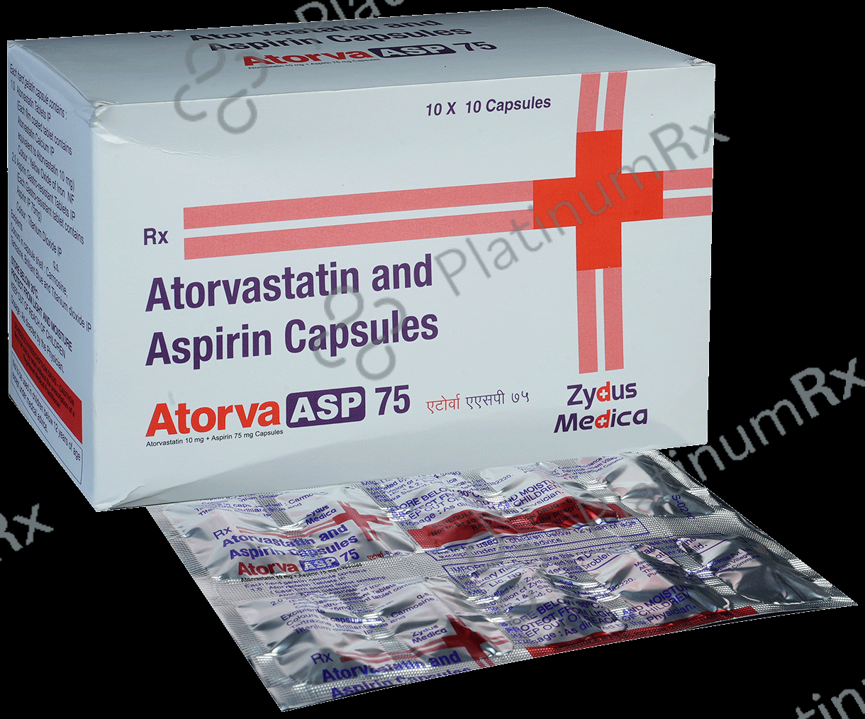 Atorva Asp 75/10mg Capsule 10s