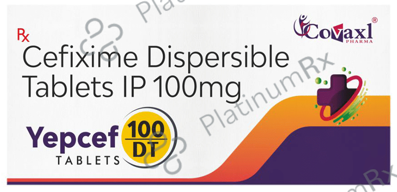 Yepcef 100mg Tablet