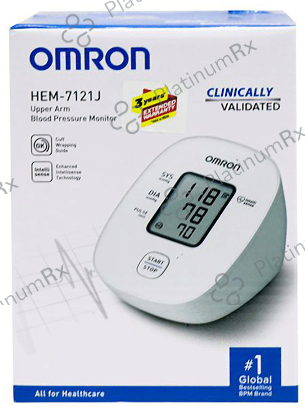 Omron Hem 7121 J BP Monitor 1s