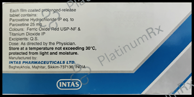 Paxinta CR 25mg Tablet 10s