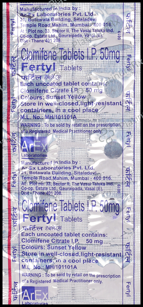 Fertyl 50mg Tablet 10s